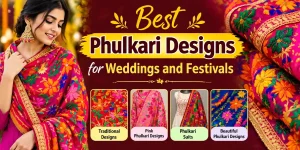 Best Phulkari Designs for Weddings and Festivals