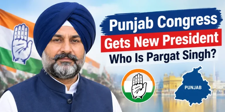 Punjab Congress Gets New President